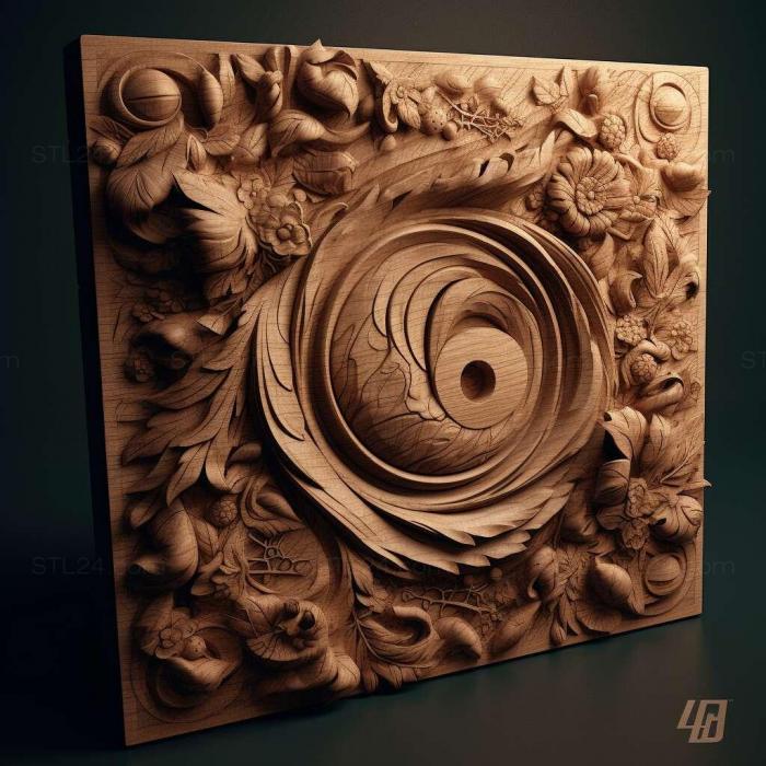 Patterns and decorations (stl JAC S4 1, PATTERN_1001) 3D models for cnc